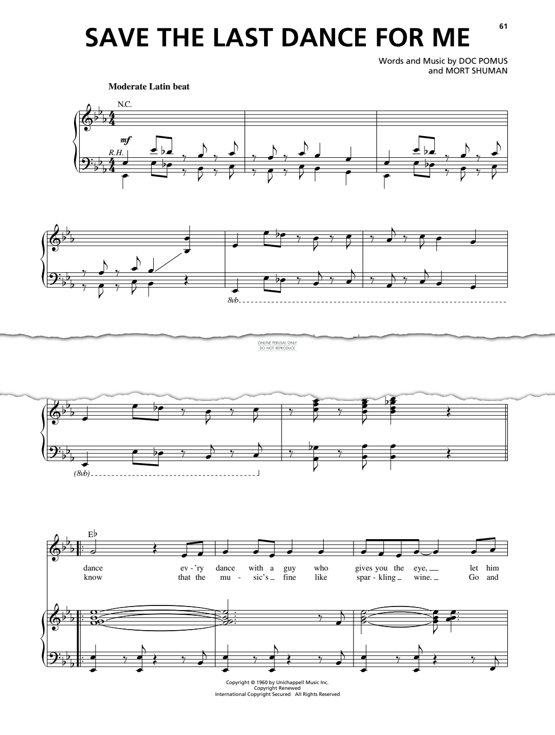 Produktbild zu: Save The Last Dance For Me