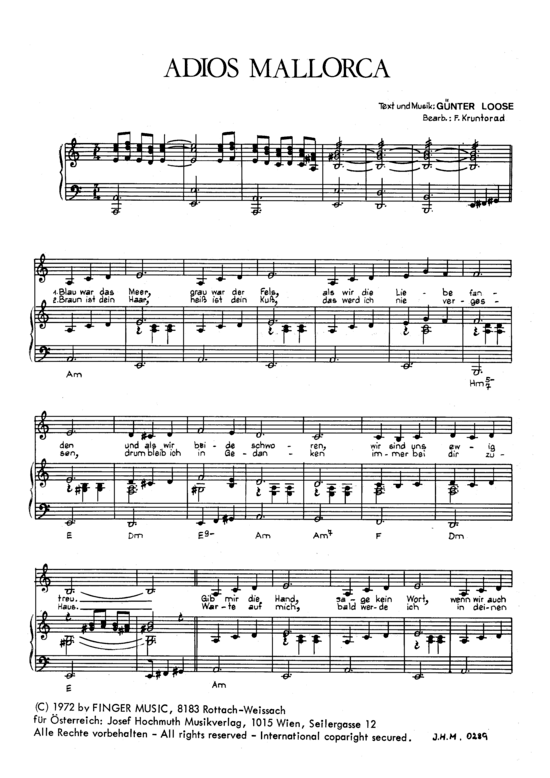 Produktbild zu: Adios Mallorca Hartmut Eichler,  