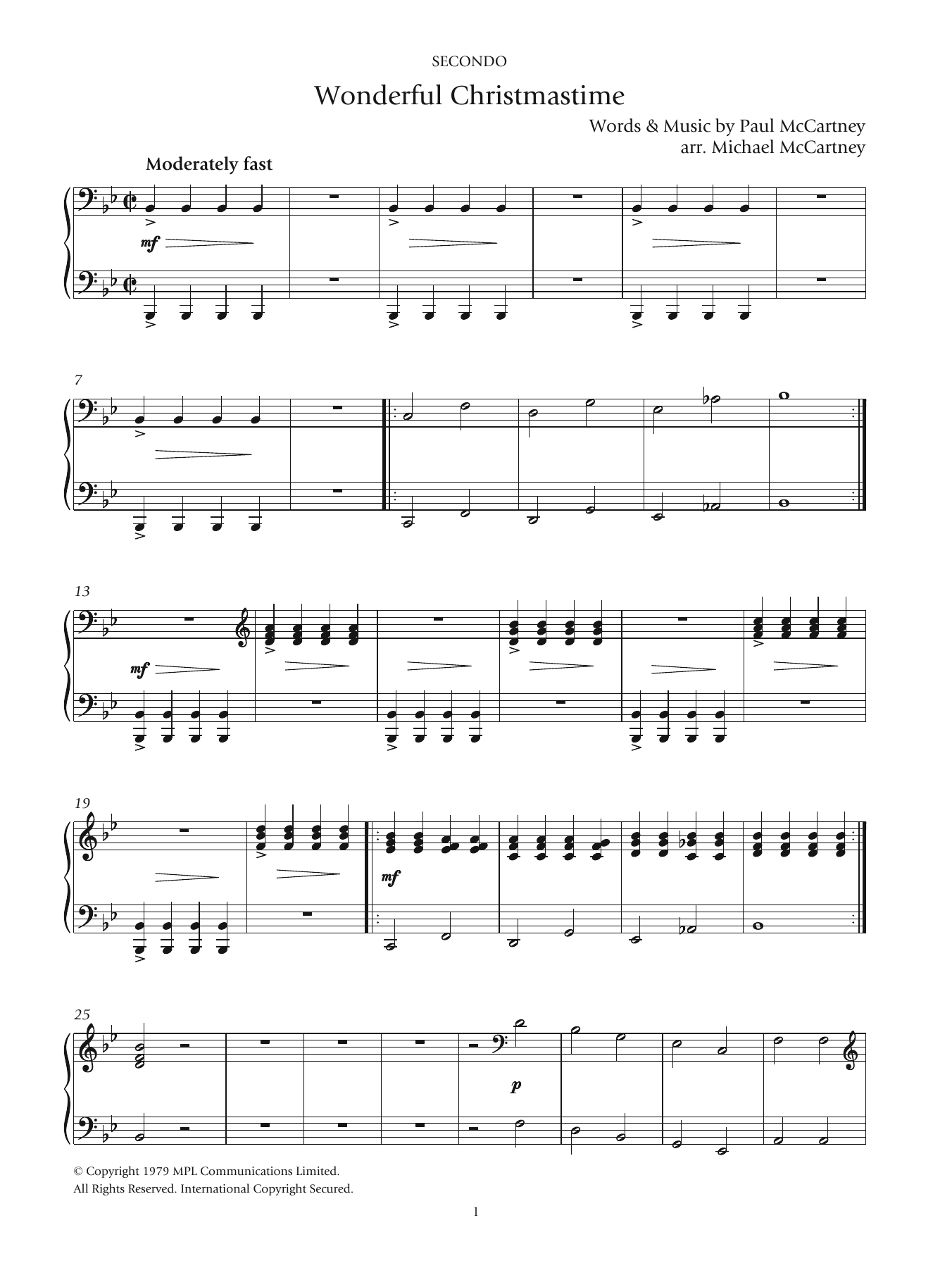 Product gallery: Page 1 of 1 Wonderful Christmastime, Paul McCartney