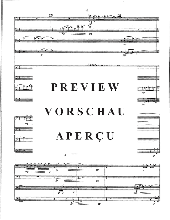 Produktgalerie: Seite 8 von 21 Two Pieces for Tuba/Euphonium Ensemble: Dark Towers, Wind and Wuthering , , (Tuba Ensemble EEET/EEET)