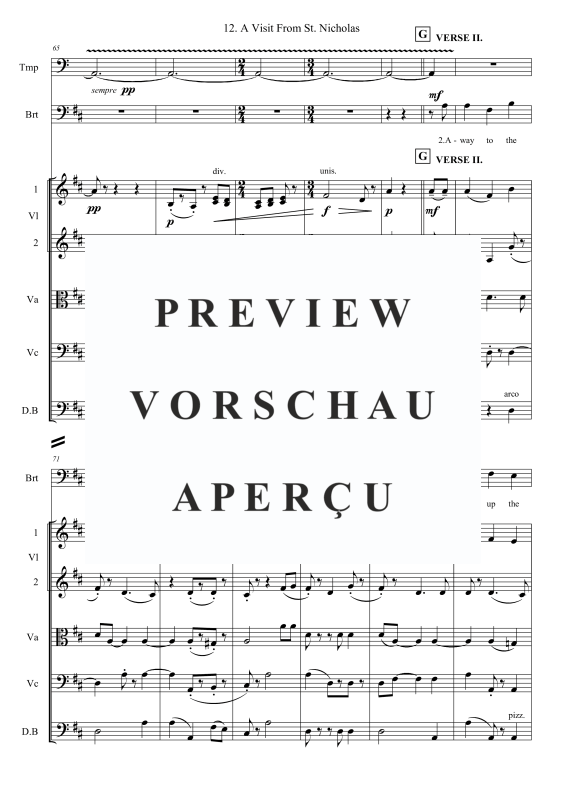 Produktgalerie: Seite 10 von 11 A Visit From St. Nicholas, , Kammer Orchester