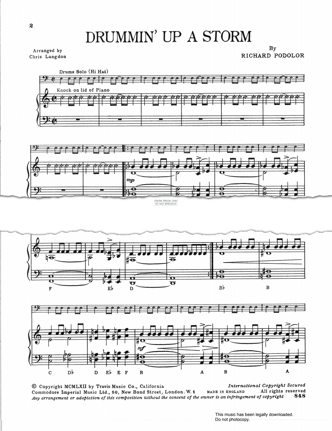 Product gallery: Page 1 of 1 Drummin' Up A Storm, Sandy Nelson