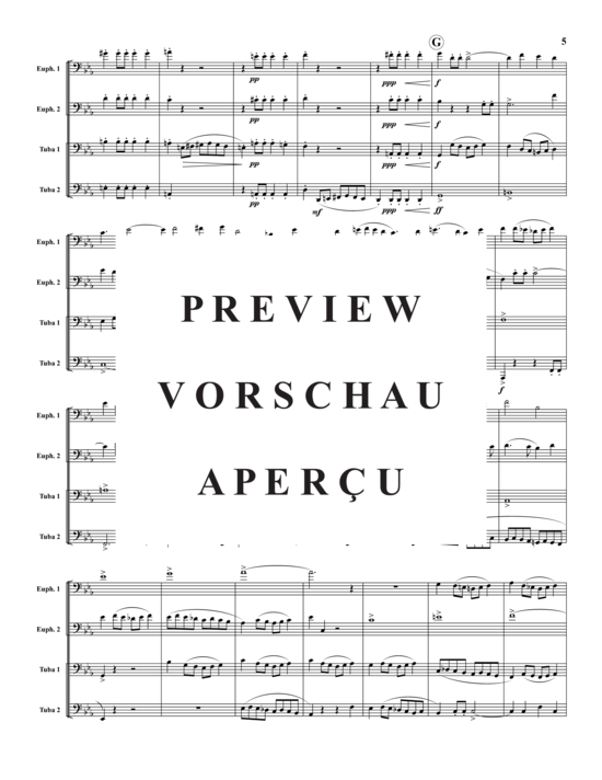 Product gallery: Page 6 of 21 Quartetto Di Notte , , (2x Baritone, 2x Tuba)