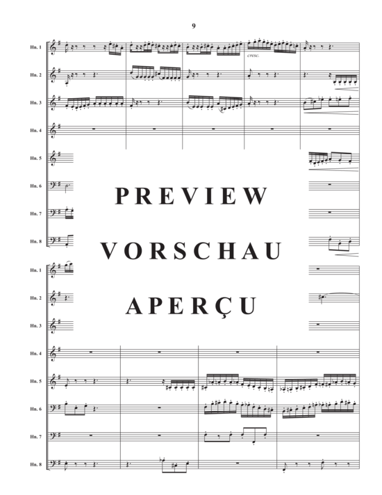 Product gallery: Page 11 of 21 Movement one from Serenade for Strings , , (Horn ensemble 1-8 horns)
