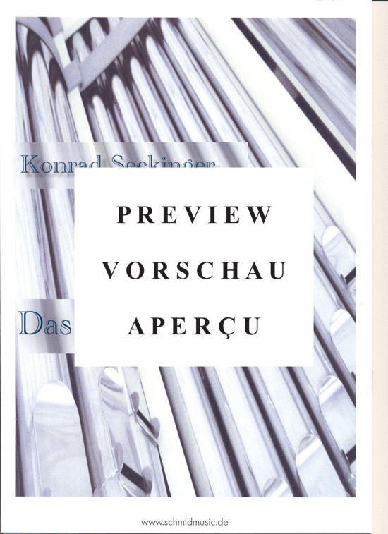 Product gallery: Page 2 of 5 Das Leben ist kurz , , (tenor solo + organ)