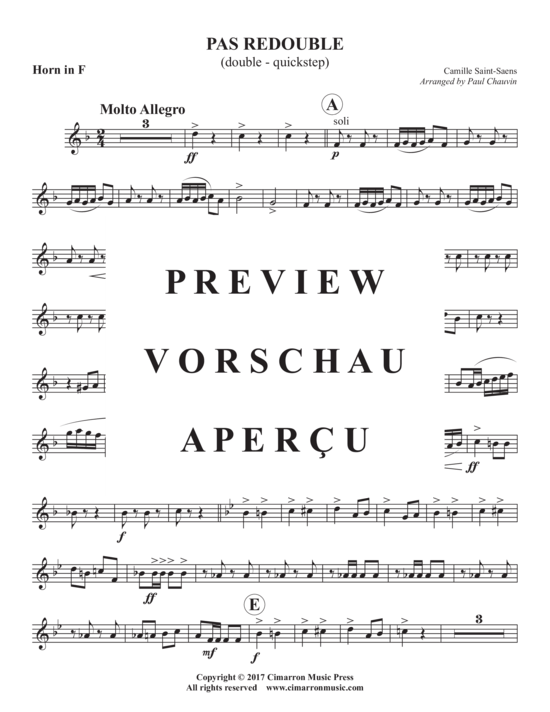 Produktgalerie: Seite 17 von 21 Pas Redouble , , (Blechbläserquintett)