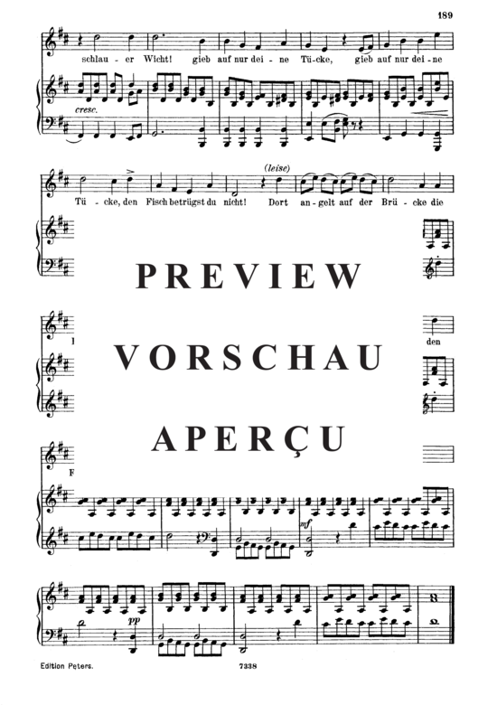 Product gallery: Page 5 of 5 Fischerweise D.881, , Medium Voice and Piano