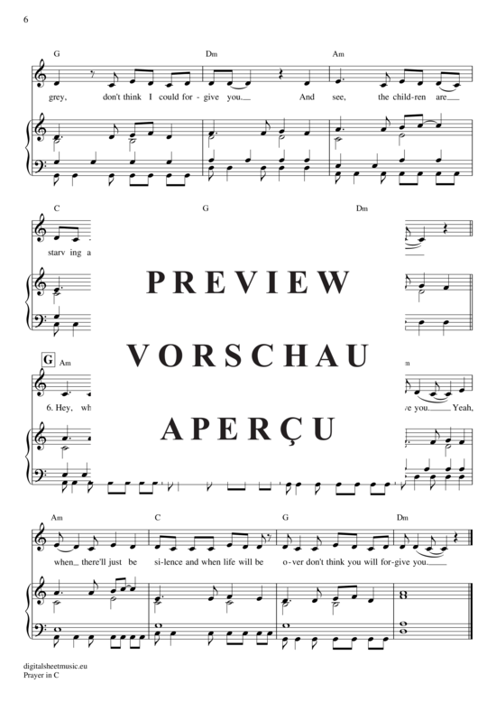 gallery: Prayer in C , Wood, Lily and the Prick, (Klavier Begleitung + Gesang)
