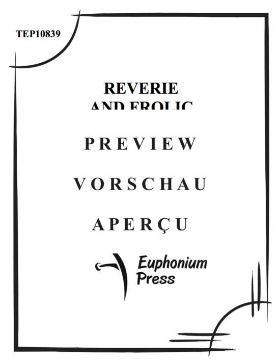Product gallery: Page 2 of 16 Reverie and Frolic , , (euphonium + piano)