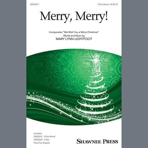 cover: Merry, Merry!, Mary Lynn Lightfoot, Chor