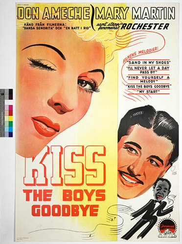 cover: Kiss The Boys Goodbye, Frank Loesser