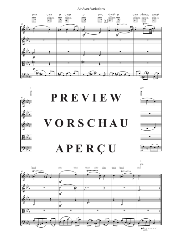 Produktgalerie: Seite 7 von 21 Air avec Variations , , (Quintett flexible Besetzung)