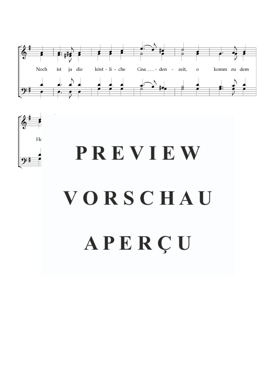 Product gallery: Page 3 of 3 O komm zu dem Heiland, , Mixed Chorus