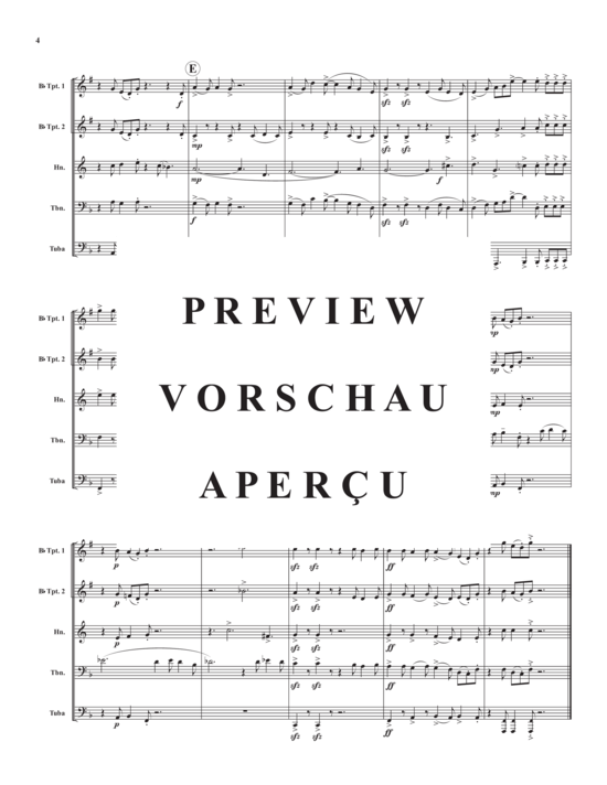 Produktgalerie: Seite 6 von 16 Walkin´ , , (Blechbläserquintett)