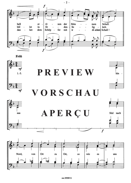 Product gallery: Page 3 of 5 Reiselied für Chöre , , (mixed choir)