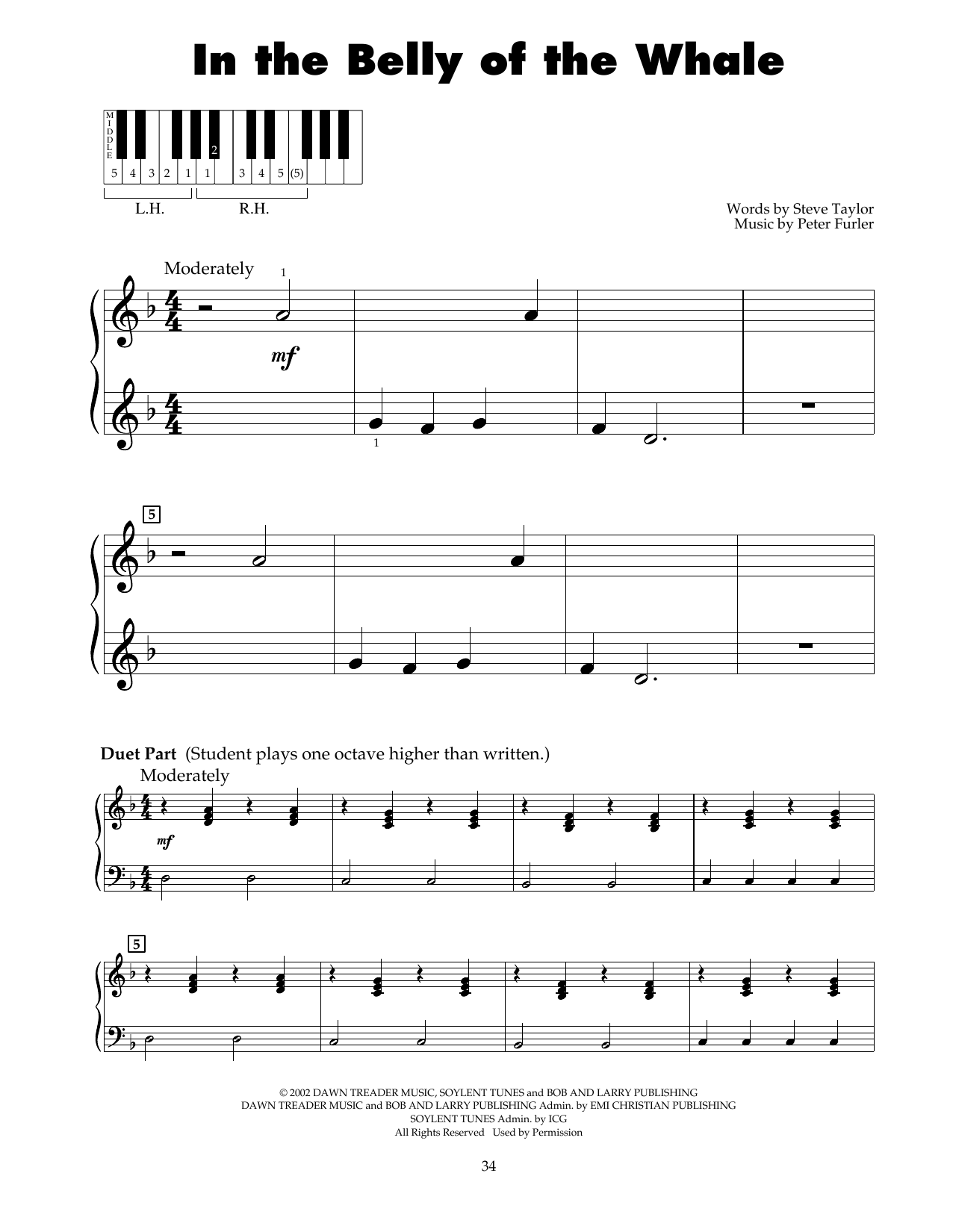 Produktbild zu: In The Belly Of The Whale (from Jonah - A VeggieTales Movie)