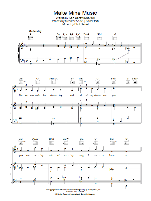 Produktbild zu: Make Mine Music