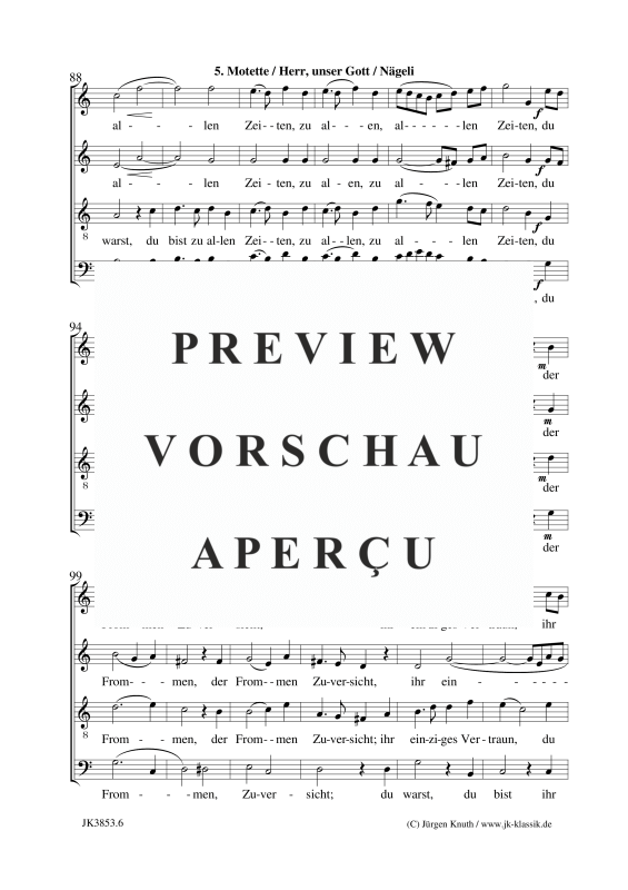 gallery: Herr, unser Gott , , (Gemischter Chor)
