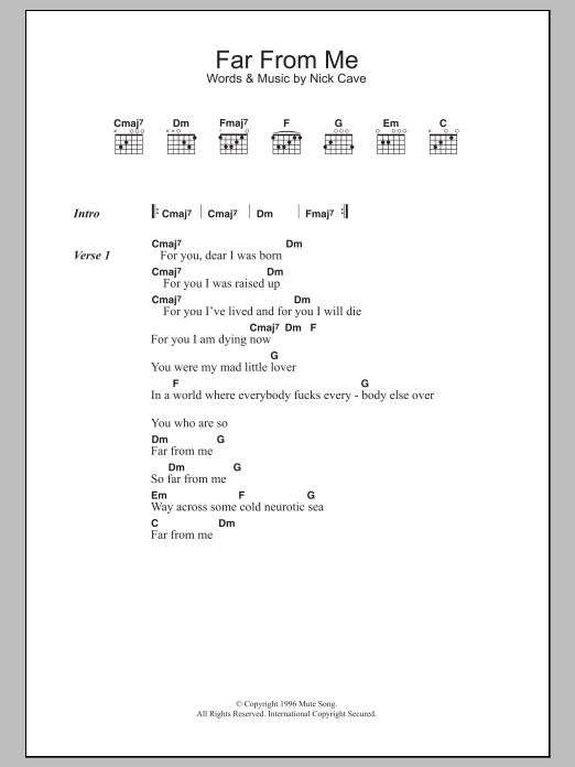 Produktbild zu: Far From Me