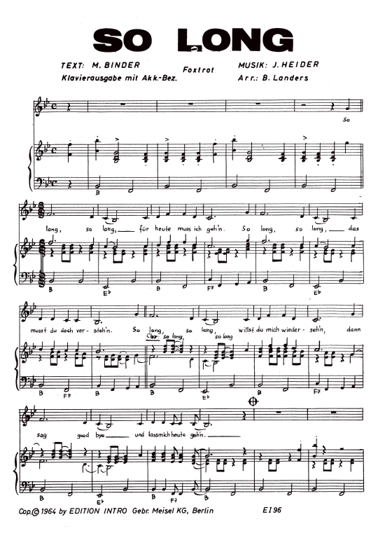 Produktbild zu: So longSuzanne Doucet