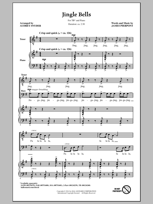 Produktbild zu: Jingle Bells