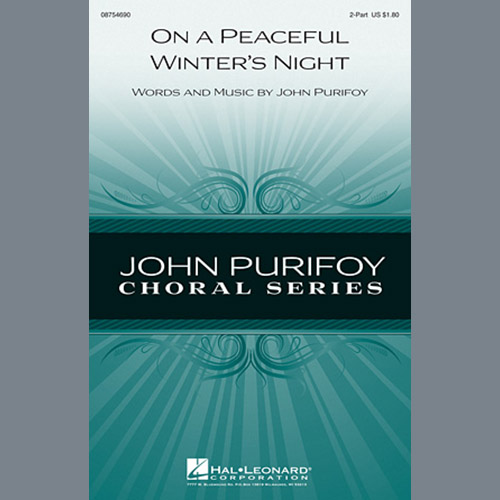 cover: On A Peacful Winter's Night, John Purifoy
