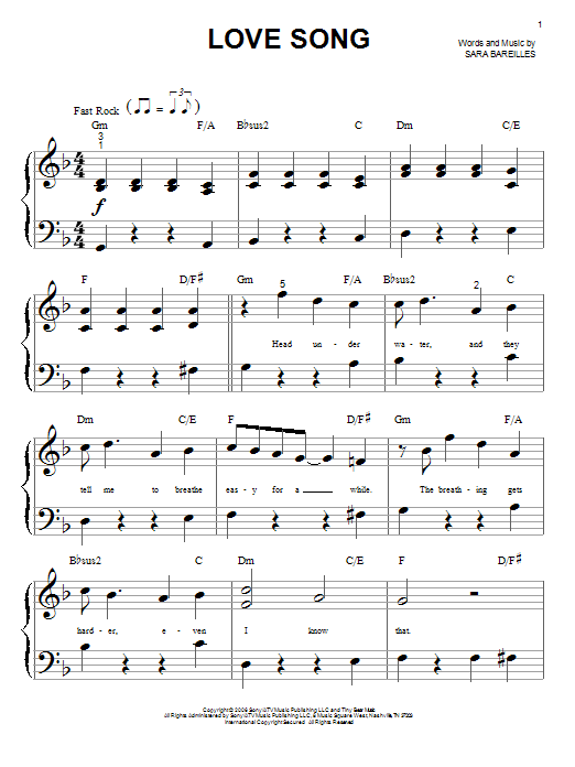 Produktbild zu: Love Song