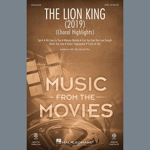 Produktbild zu: The Lion King (2019) (Choral Highlights)