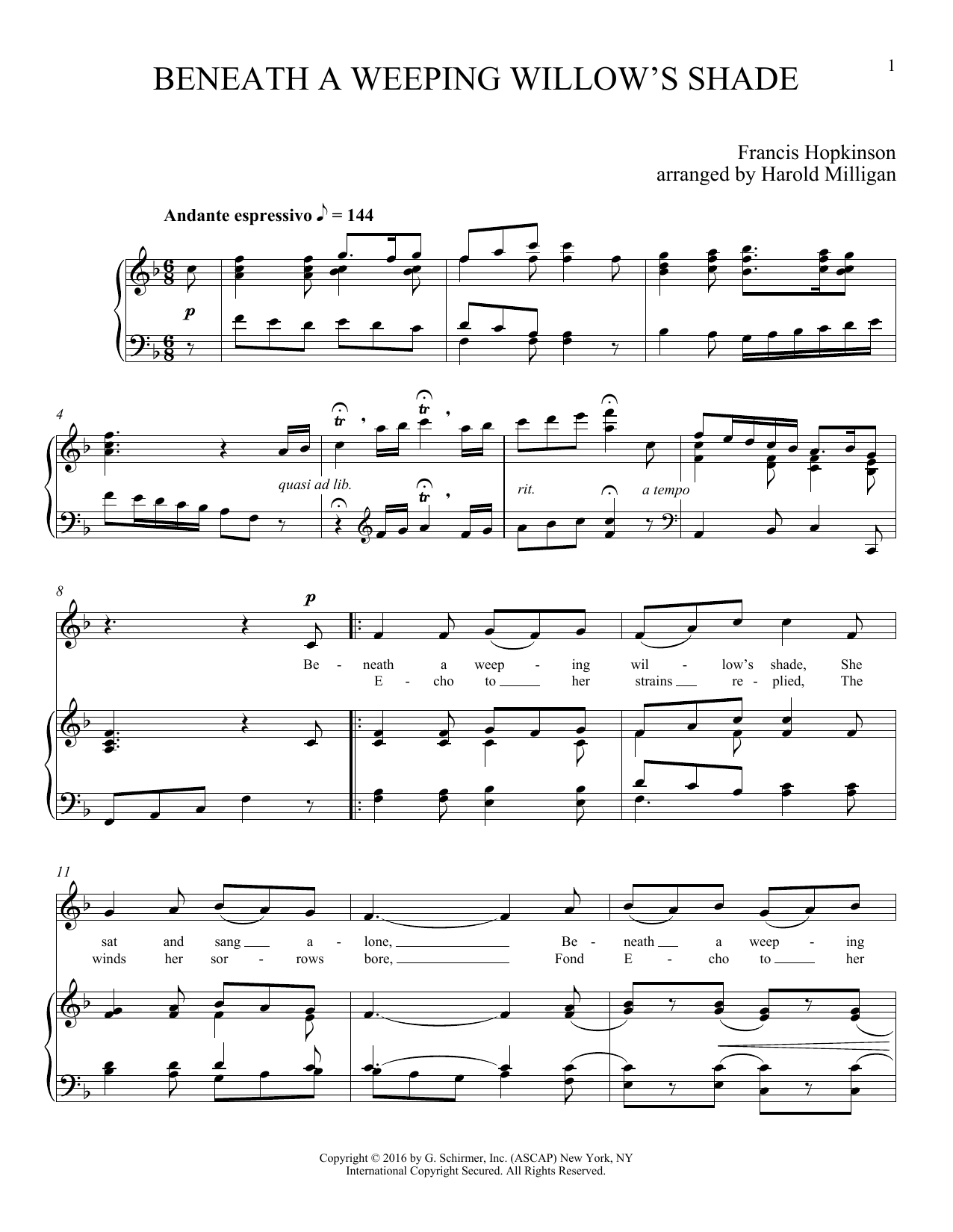 Produktbild zu: Beneath A Weeping Willow's Shade