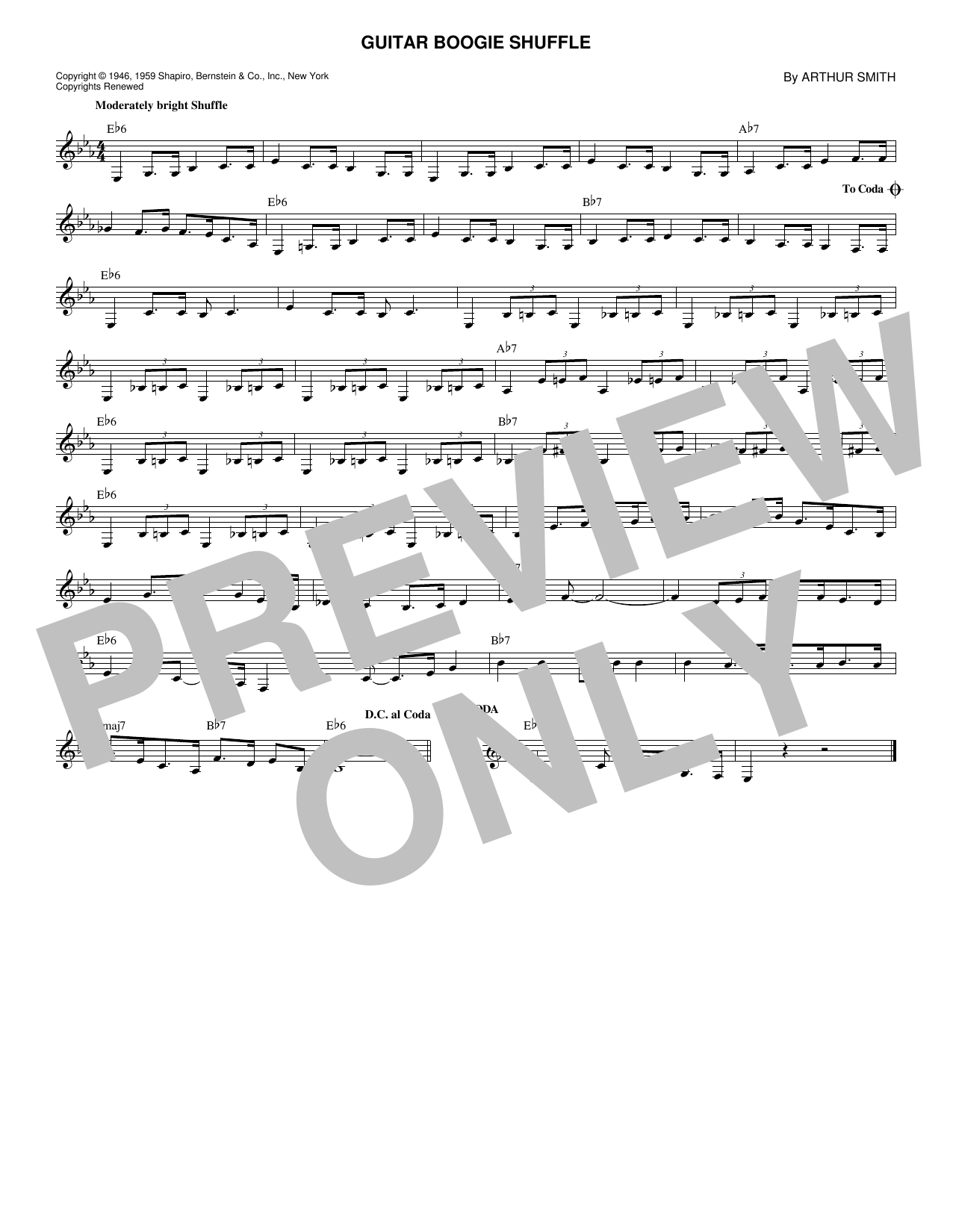 Produktbild zu: Guitar Boogie Shuffle