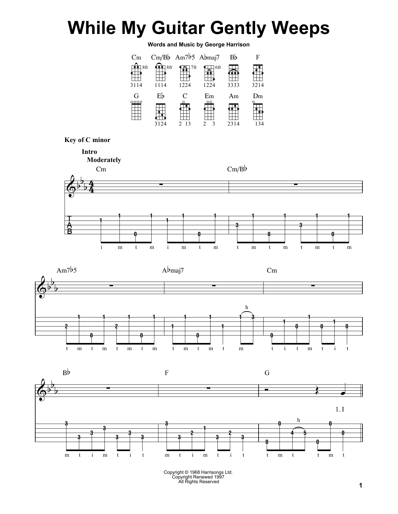 Produktgalerie: Seite 1 von 1 While My Guitar Gently Weeps, The Beatles, Banjo