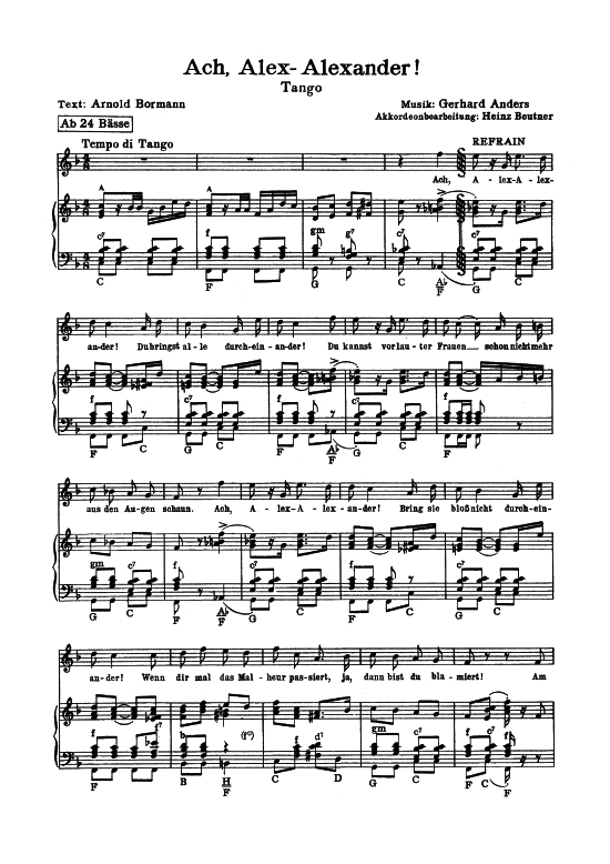 Product picture to: Ach, Alex-Alexander DDR-Schlager