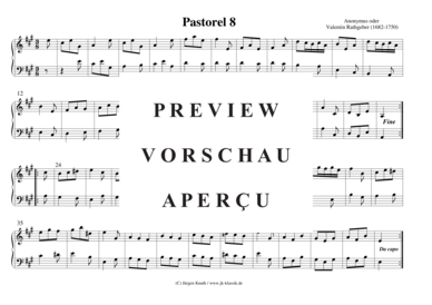 gallery: Orgelstücke, 9 Pastorell, 2 Pastorella, Praeambulum , , (Orgel/Klavier Solo)
