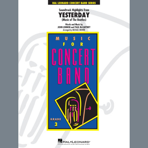 cover: Highlights from Yesterday (Music Of The Beatles) (arr. Michael Brown) - Bb Bass Clarinet, The Beatles