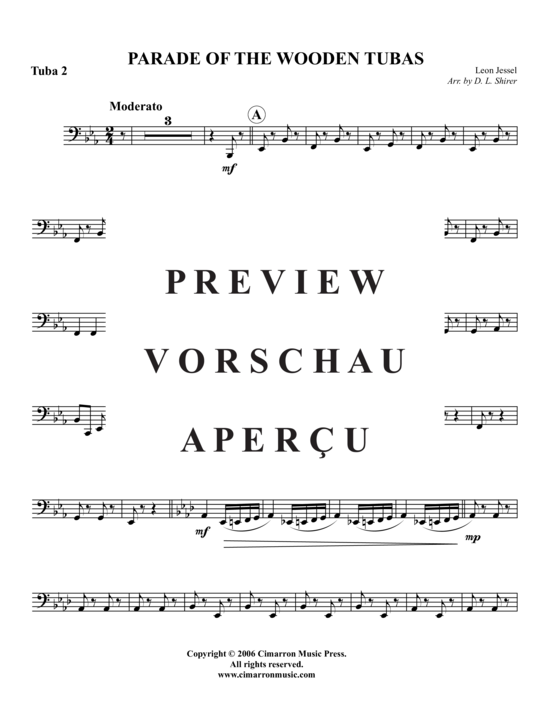 Product gallery: Page 15 of 16 Parade of the Wooden Tubas , , (Tuba Quartet: 2x Baritone, 2xTuba)