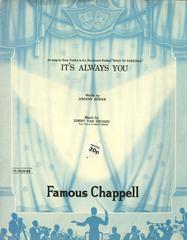 cover: It's Always You, James Van Heusen