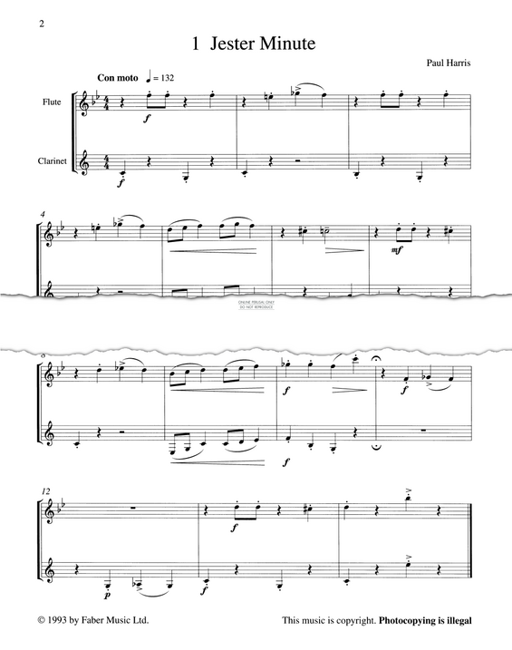 Product gallery: Page 1 of 1 Jester Minute, Paul Harris