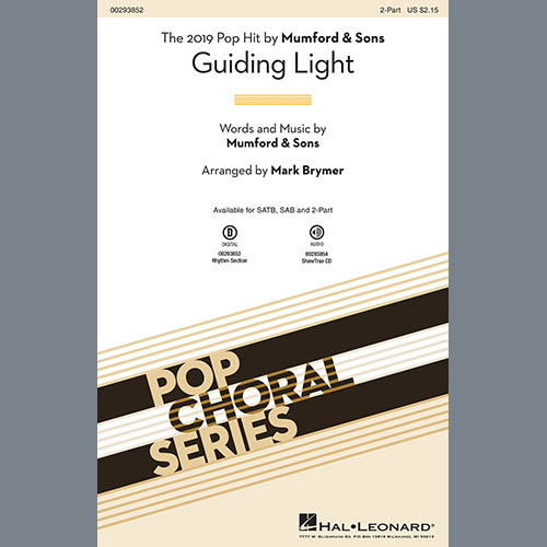 cover: Guiding Light (arr. Mark Brymer), Mumford & Sons
