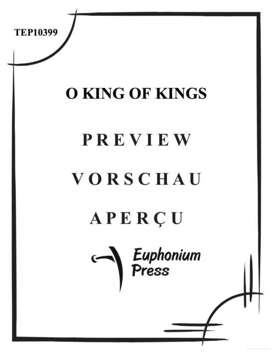 Product gallery: Page 2 of 15 O King of Kings , , (euphonium + piano)