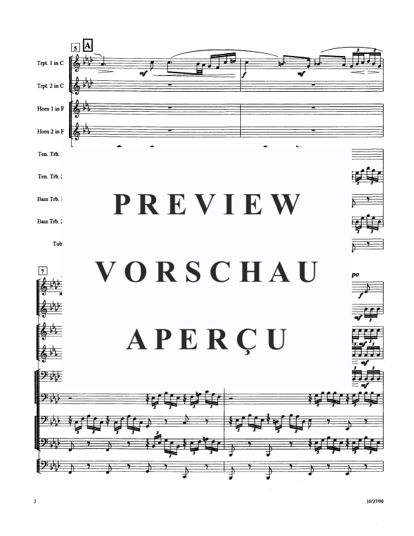 Product gallery: Page 5 of 11 Ave Maria, , Brass Ensemble - Nonet