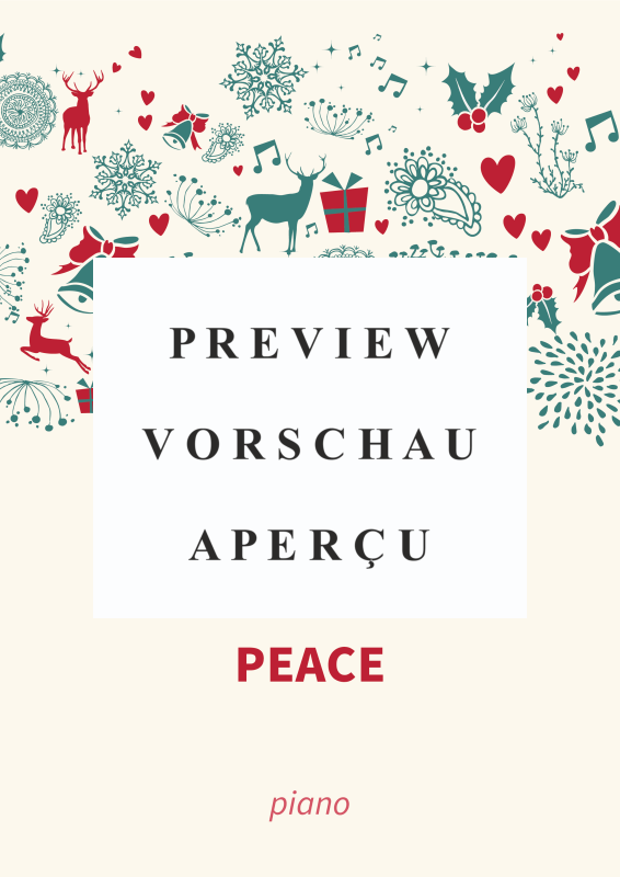 gallery: Melodies of peace - Christmas Classics for Piano, , (Klavier Solo)