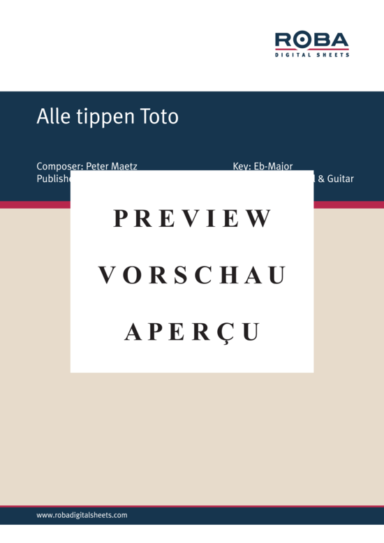 Product gallery: Page 2 of 4 Alle tippen Toto , , Piano Solo