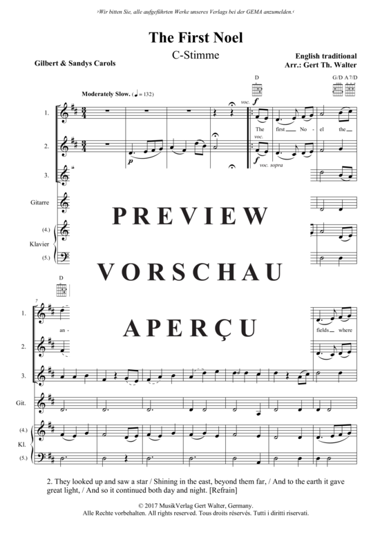 Produktgalerie: Seite 2 von 11 The First Noel , , (flexibles Quintett)