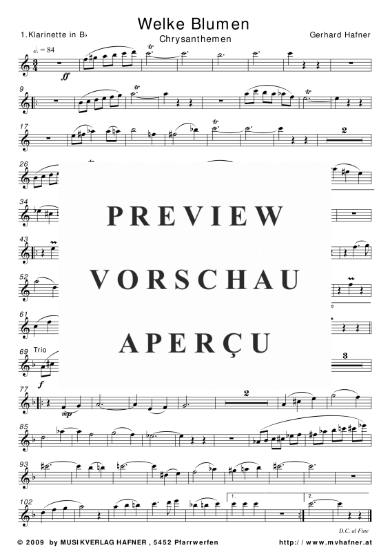 Product gallery: Page 11 of 11 Welke Blumen - Konzertwalzer, , (large wind orchestra)