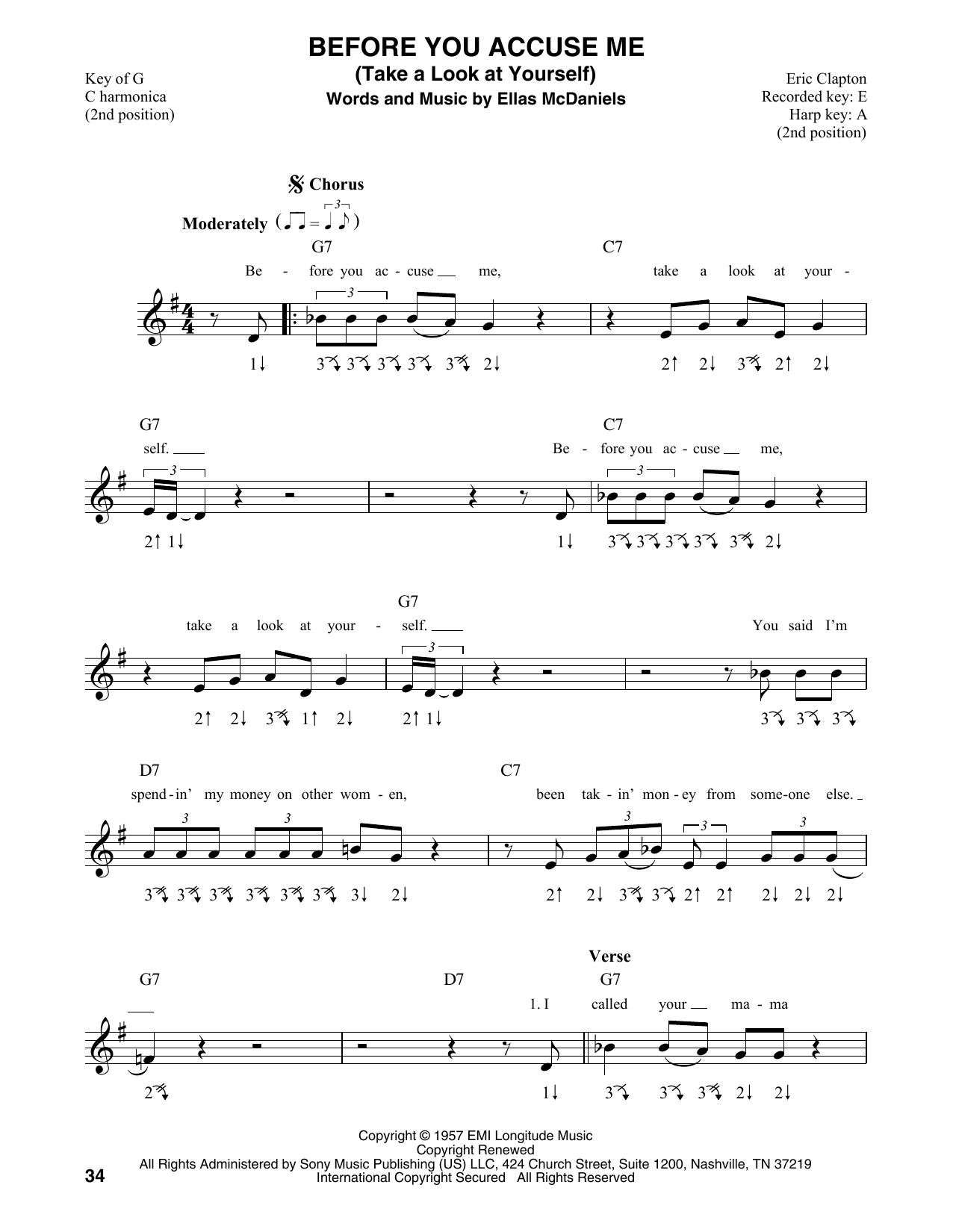 Product gallery: Page 1 of 1 Before You Accuse Me (Take A Look At Yourself), Creedence Clearwater Revival