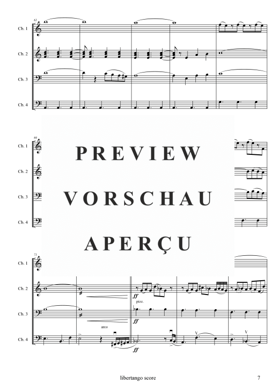 gallery: Libertango, , Double Bass Quartet