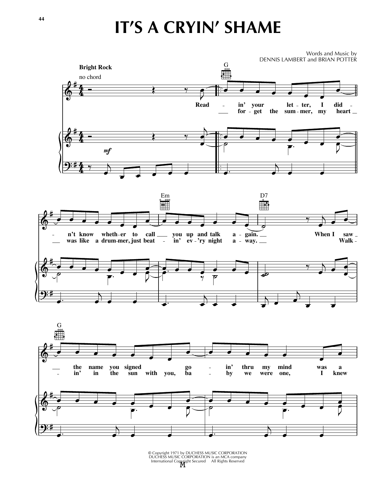 Produktbild zu: It's A Cryin' Shame