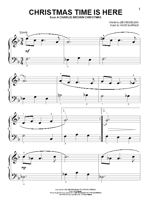 Produktgalerie: Seite 1 von 1 Christmas Time Is Here, Vince Guaraldi, Klavier