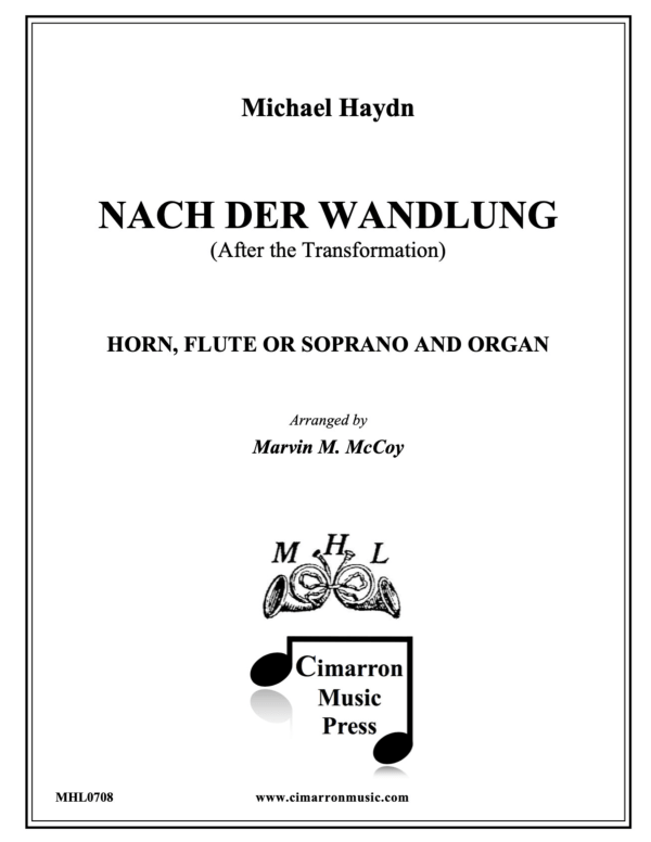 cover: After the Transformation, , Soprano/Flute, Horn and Organ
