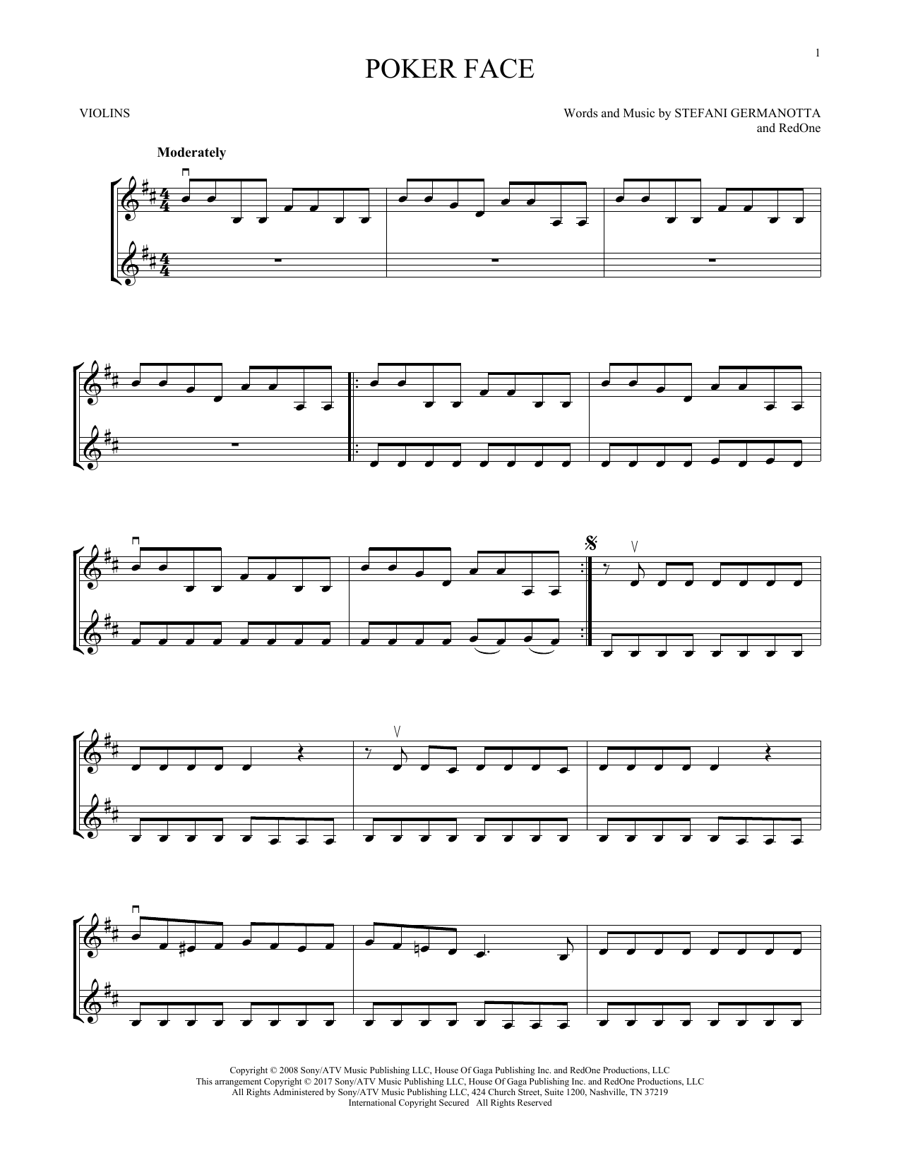 Product gallery: Page 1 of 1 Poker Face, Lady Gaga